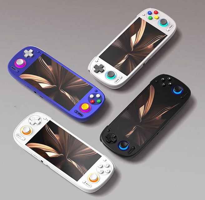 [CTK] Retroid Pocket 5 RP5 레트로이드 게임기 포켓5 SD865 휴대용 레트로 안드로이드, 그레이(채색버튼)