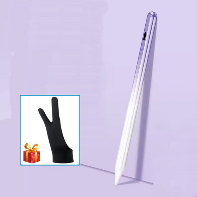 스타일러스 펜 화웨이 메이트 패드 11.5 S 2024 프로 13.2 에어 11.5 인치 T10S T10 SE 10.1 10.4 11 페이퍼매트 M6 10.8 호환 용품 펜슬, [03] white purple, 1개