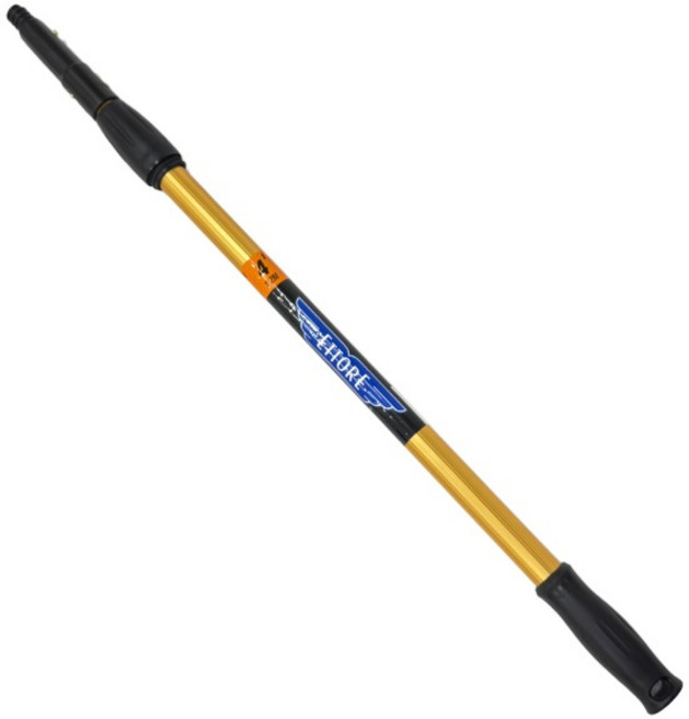 에또르전용 2단 리치폴 스퀴즈 폴대 청소 도구 스퀴지 연장봉 자루, 2단 1.2m, 혼합색상, 1개