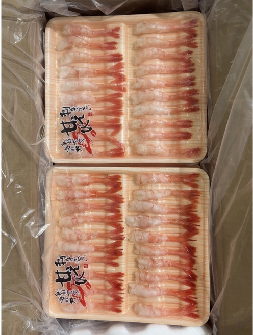 아이씨 단새우 도화새우 1.2kg(60gX20개) 20팩 아마애비 초밥용, 20개, 1.2kg