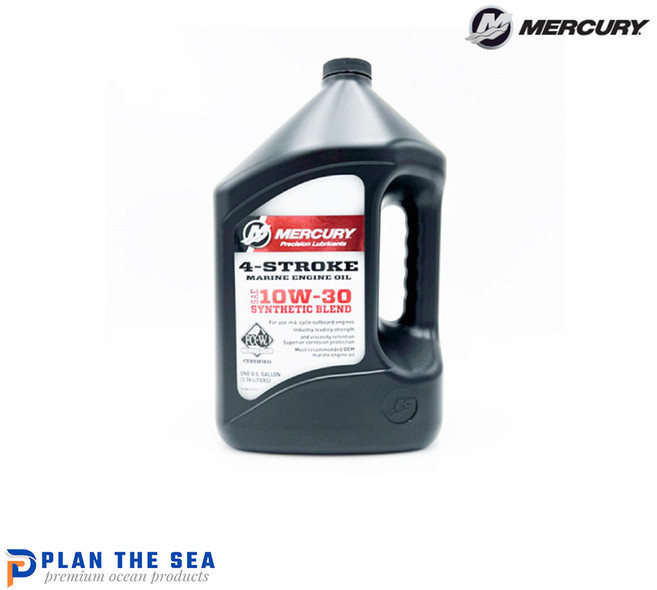 머큐리 10W30 4행정 아웃보드 엔진오일 3.78L / V6 V8 전용 합성유