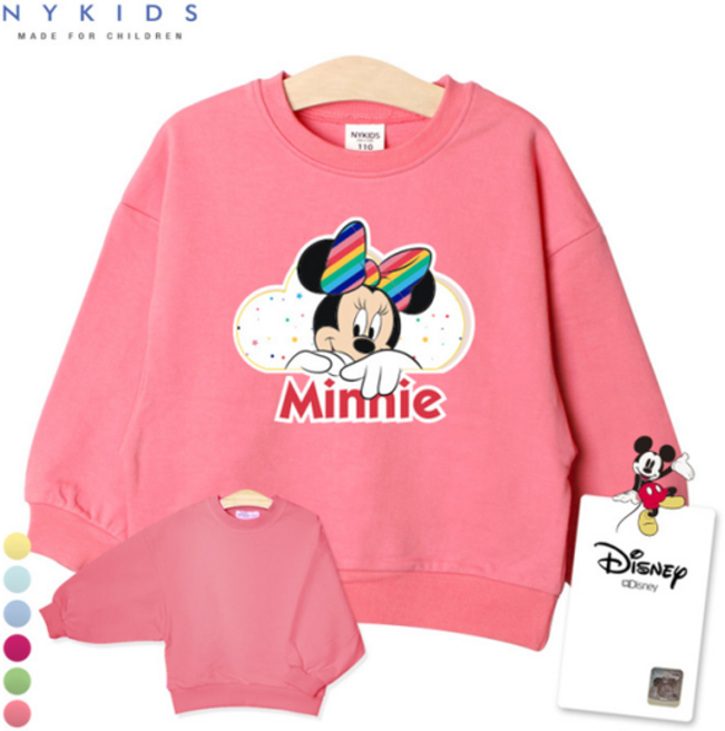 디즈니 맨투맨(가오리z) G080 미니마우스