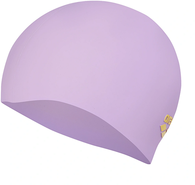 아레나 실리콘수모 플레인 수영모 AC01, 연보라, 1개
