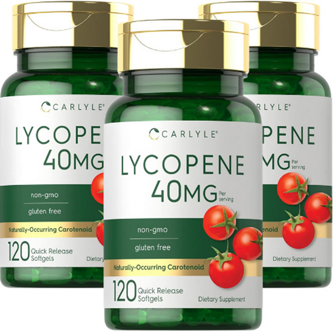 칼라일 라이코펜 리코펜 40mg 120정 3개 Carlyle Lycopene