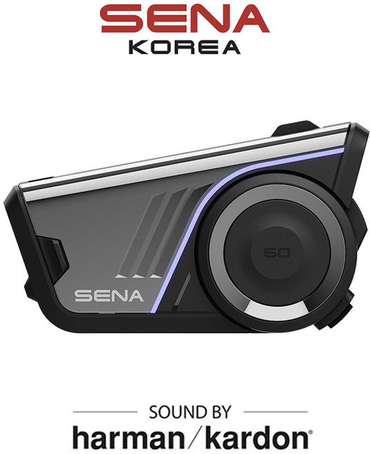 세나 60S 싱글팩 메시 인터콤3.0 60S-01 2세대 하만카돈 IPX7방수, 1개