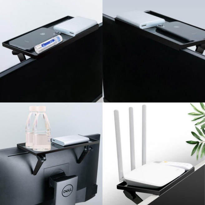 딸기마을 걸이선반 티비뒤에공유기거치대