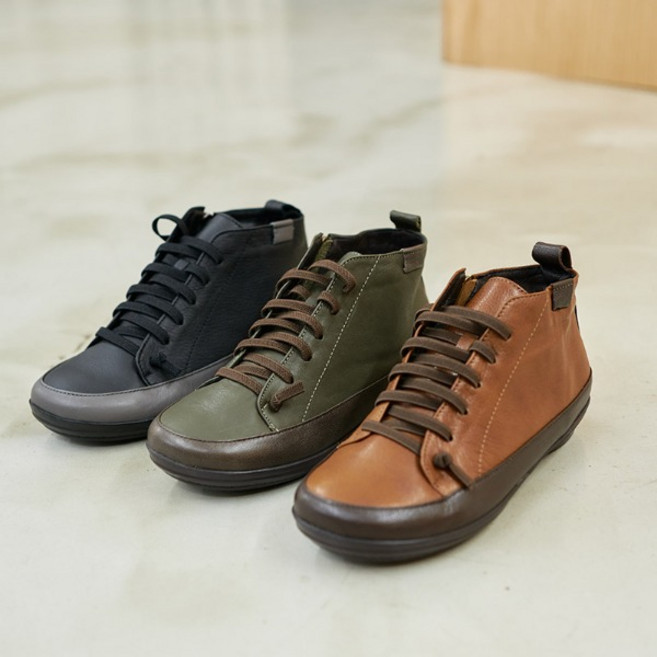 알로 천연소가죽 숏앵클부츠 폭신폭신 수제화 2cm 3color