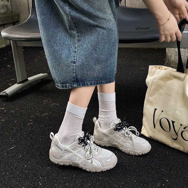 스타일닥터 여성 패션 운동화 캐주얼 스니커즈 통기 워킹화