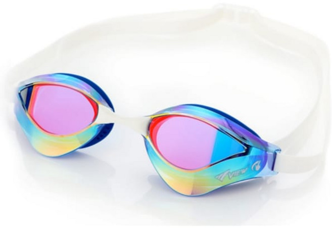 [브랜드정품] VIEW 상급자 수경 뷰 V230A SAMC 프레임미러 안티포그 자외선차단 물안경 OTG UV차단 강습용, SKOR