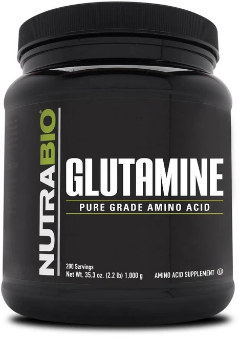 NutraBio 순수 L-글루타민 분말 - 보충제 아미노산 근육 (500g), 1개 - 쿠팡
