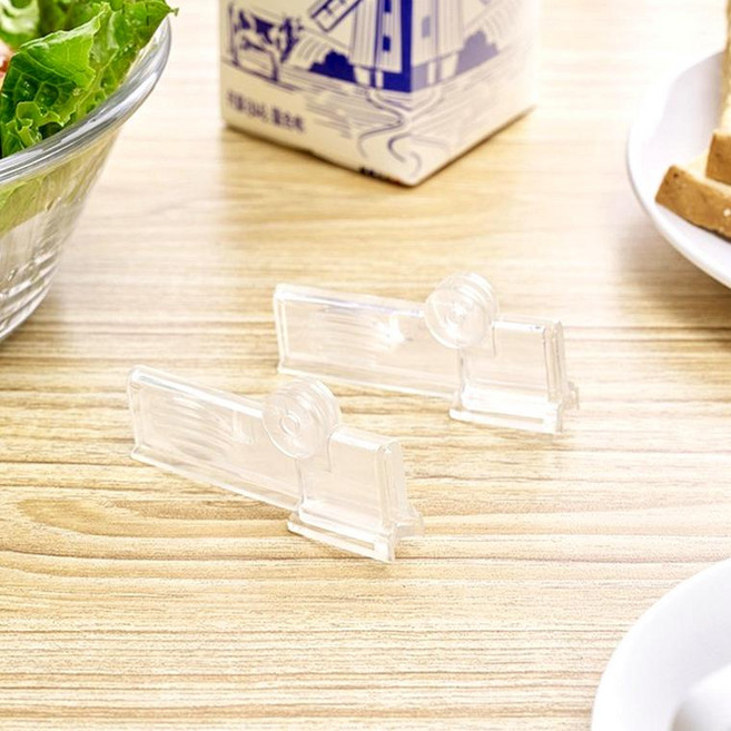우유팩클립 밀폐 클립 보관용 집게 2P, 1개