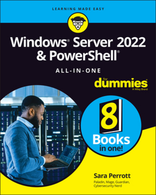 (영문도서) Windows Server 2022 & Powershell All-In-One for Dummies Paperback, English, 9781119867821
