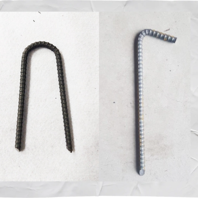 야자매트 고정핀 일반형 U자형 철근핀, 1개