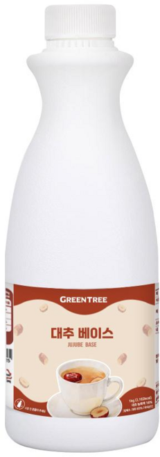 그린트리 국산 진한 대추차 농축 베이스, 1개, 1개입, 1kg