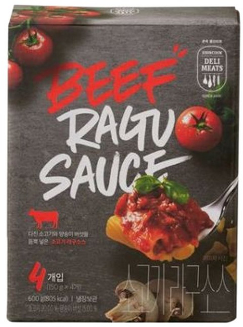 존쿡 델리미트 소고기 라구 소스 150g x 4개