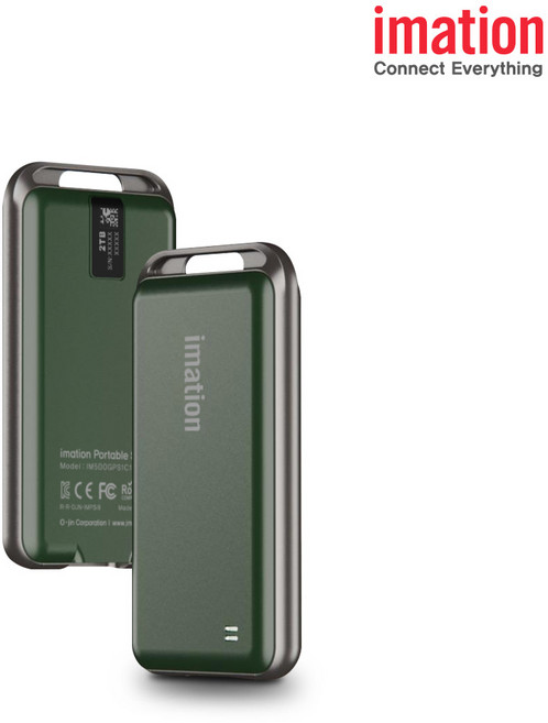 이메이션 포터블 외장SSD i9, 딥 그린, 2TB