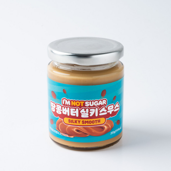 피삼십일 아임낫슈거 땅콩버터 실키 스무스, 200g, 1개