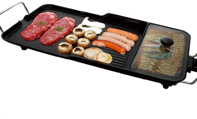 전기그릴 판매1위 무료AS [레비오사] 멀티 와이드 전기그릴 EGP017