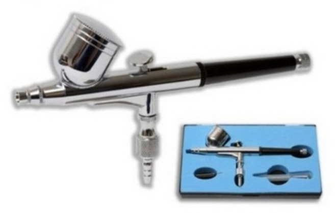 에어브러쉬 HD-130 스프레이건 노즐 0.3mm 용량 7ml, 1개