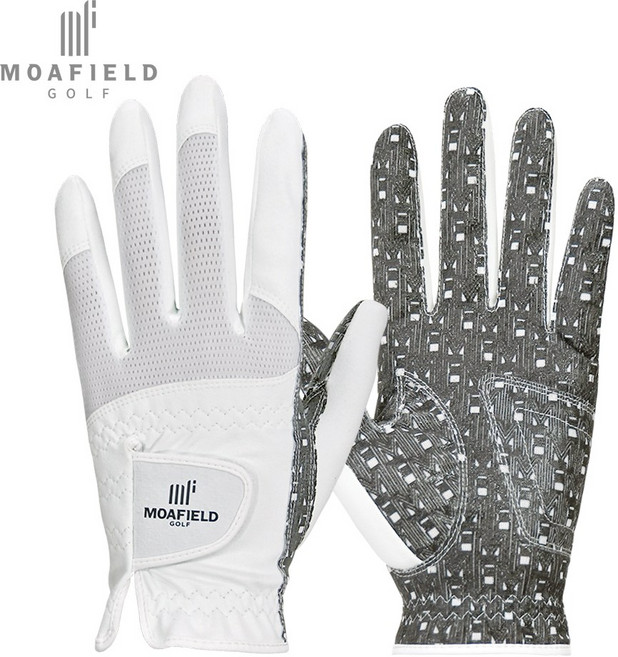 모아필드 메쉬실리콘 골프장갑 MGM-F03 남성 왼손, 오른손착용, 1개