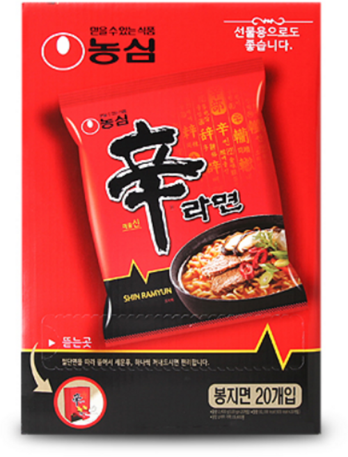 [오늘출발]농심 신라면 120g 20개, 1박스