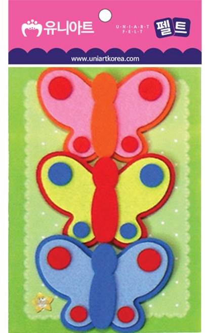 [유니아트]4000 B 나비 펠트, 상세페이지 참조, 상세페이지 참조