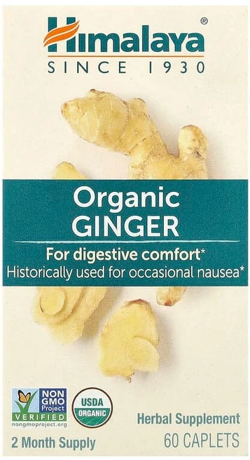 Himalaya 유기농 생강 60정 HIM-42301, 1개 - 쿠팡