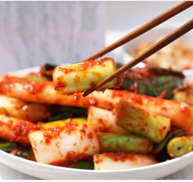 생생찬 국내산 대파김치 고깃집 파김치, 800g, 1개