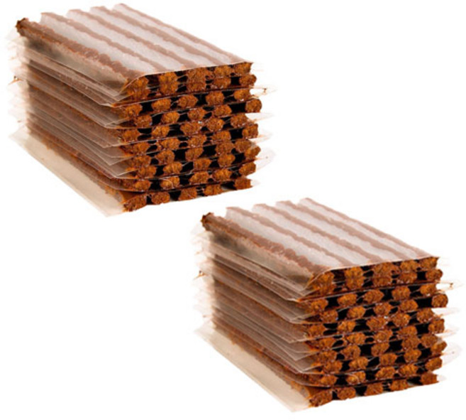 HANSUWI 타이어펑크 지렁이 100개입 자동차 빵구 수리 끈끈이, 1세트