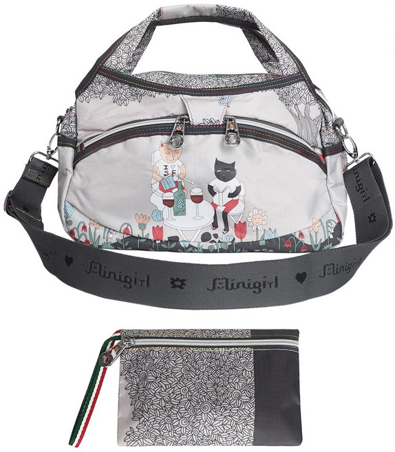 미니걸 CG3630 고양이 라운드토트