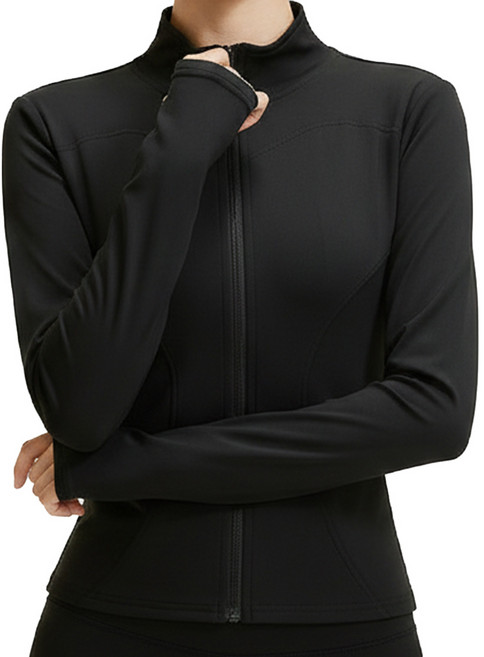 민트스쿨 슬림핏 쫀쫀 스포츠 집업 요가 필라테스 헬스 러닝 스포츠웨어