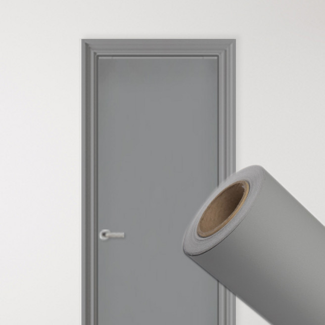 퀸하우징 방문 현관문 단색 인테리어필름 문 시트지, 08. 쿨 그레이 DSQ308