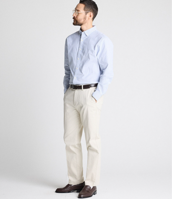 STCO 에스티코 남자 스트레이트 치노 팬츠 아이보리 07WZDPAESI NC청주점