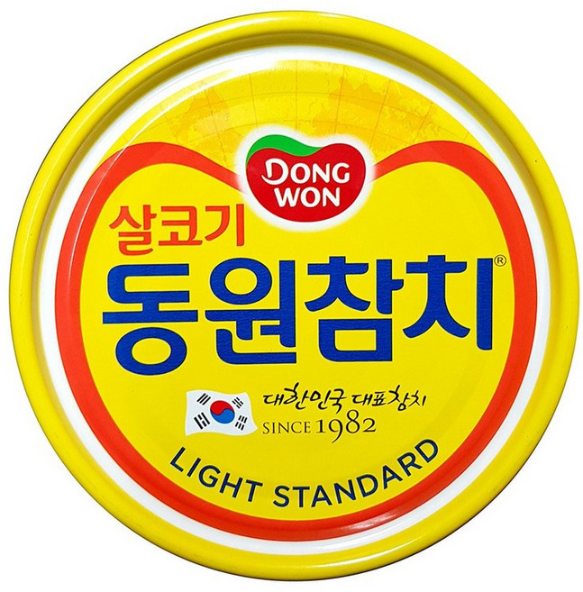 참치캔 (동원 살코기라이트스탠다드 200g), 200g, 1개