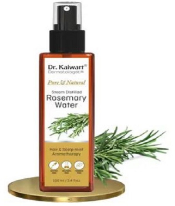 Dr. Kaiwart 100% Pure Rosemary Water for Hair Growth Mist Spray Steam Distilled (100 ml), 1개, 100ml