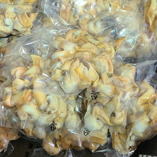 순살 골뱅이 자숙 냉동 자연산골뱅이 백골뱅이, 5개, 150g