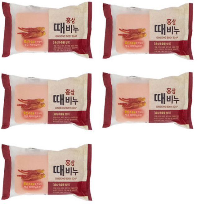 태광 향수 때비누X5개 6종 중 선택1, 5개입, 150g