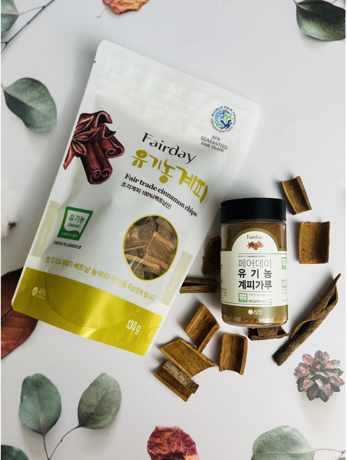 페어데이 공정무역 유기농 계피가루 haccp WFTO, 1개, 60g