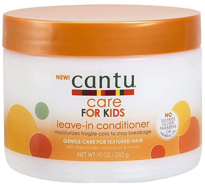 Cantu Care for Kids 리브인 컨디셔너 283.5g, 아동용 리브인 컨디셔너, 283g