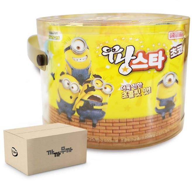 짱구 달곰팡스타 달콤초콜릿 (20g x 25개입) 500g, 12개