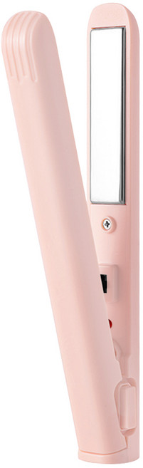 小優購物 兩用電棒 直髮夾 平板夾 離子夾 迷你便攜 負離子護髮, 迷你離子夾-[粉], 粉, 迷你離子夾-[粉]