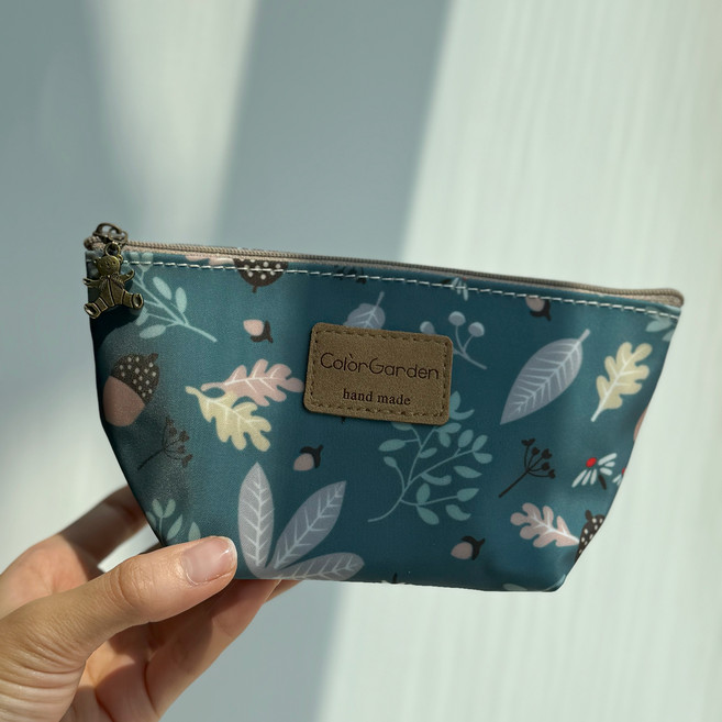 이디존 방수 옥스퍼드천 화장품 다용도 파우치