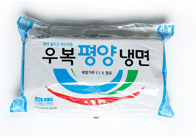 우복 평양메밀냉면 2kg x 1봉, 1개