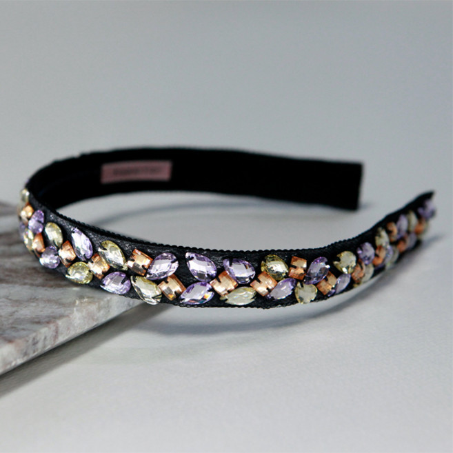 어폴션 (자체제작 상품) 크렌베리 헤어밴드 수제 보석머리띠 헤어액세서리