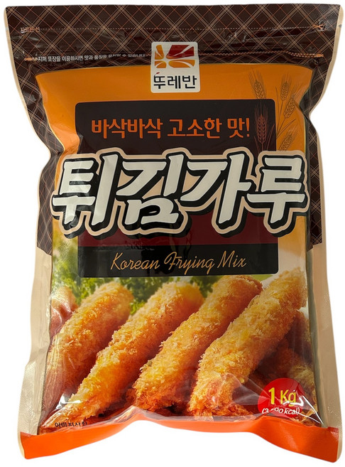 뚜레반 튀김가루, 1kg, 10개
