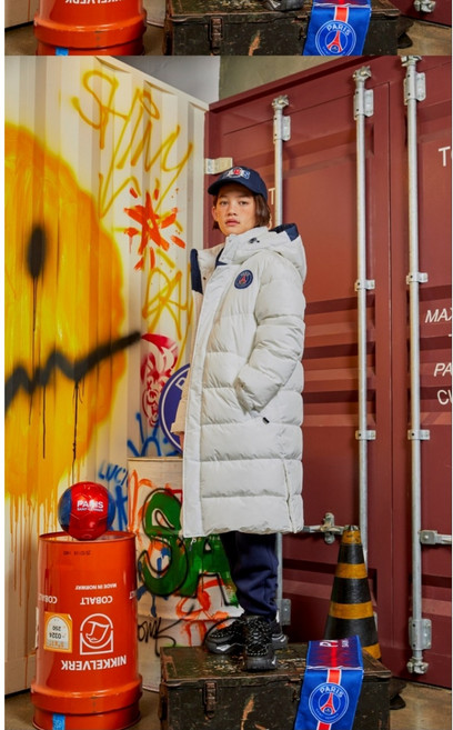 에스핏 SFIT "NEW" 겨울 PSG 데일리 롱패딩 점퍼 아동 주니어 점퍼 자켓
