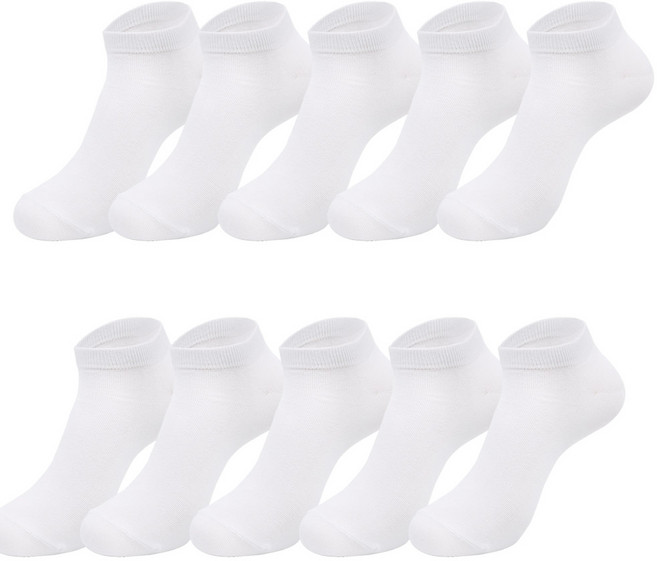 PRS 빅사이즈 큰발 왕발 무지 발목양말 10켤레