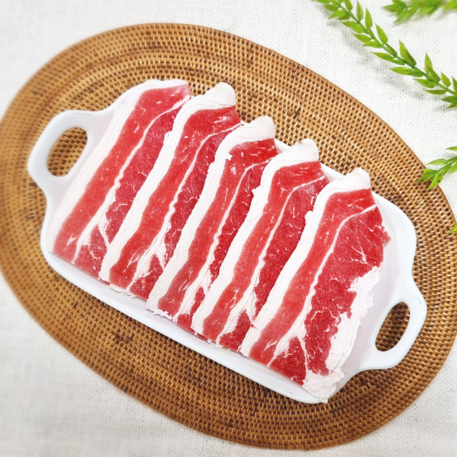 미국산 우삼겹 삼겹양지 500g씩 소분포장 수입 소고기 구이용 샤브샤브 마라탕 냉동, 500g, 1개