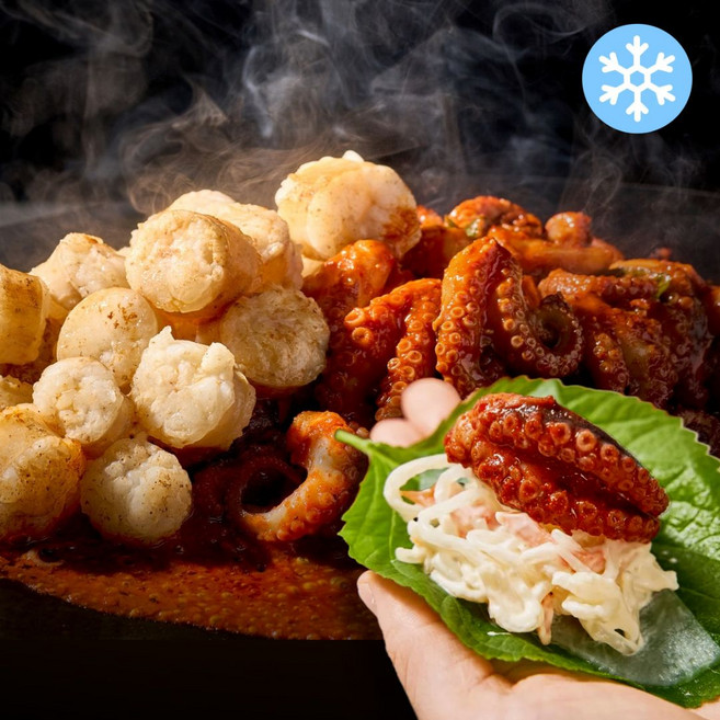 강금옥 한우 대창 쭈꾸미 + 천사채샐러드(쌈무X), 450g, 3개