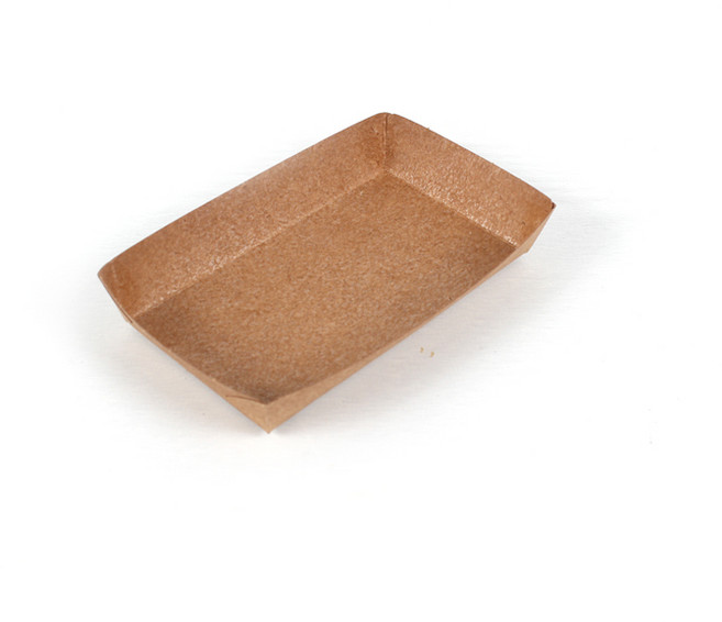 크라프트 사각 종이트레이 DK-1 12.8 x 7.1 x 2.3 cm, 1개입, 100개